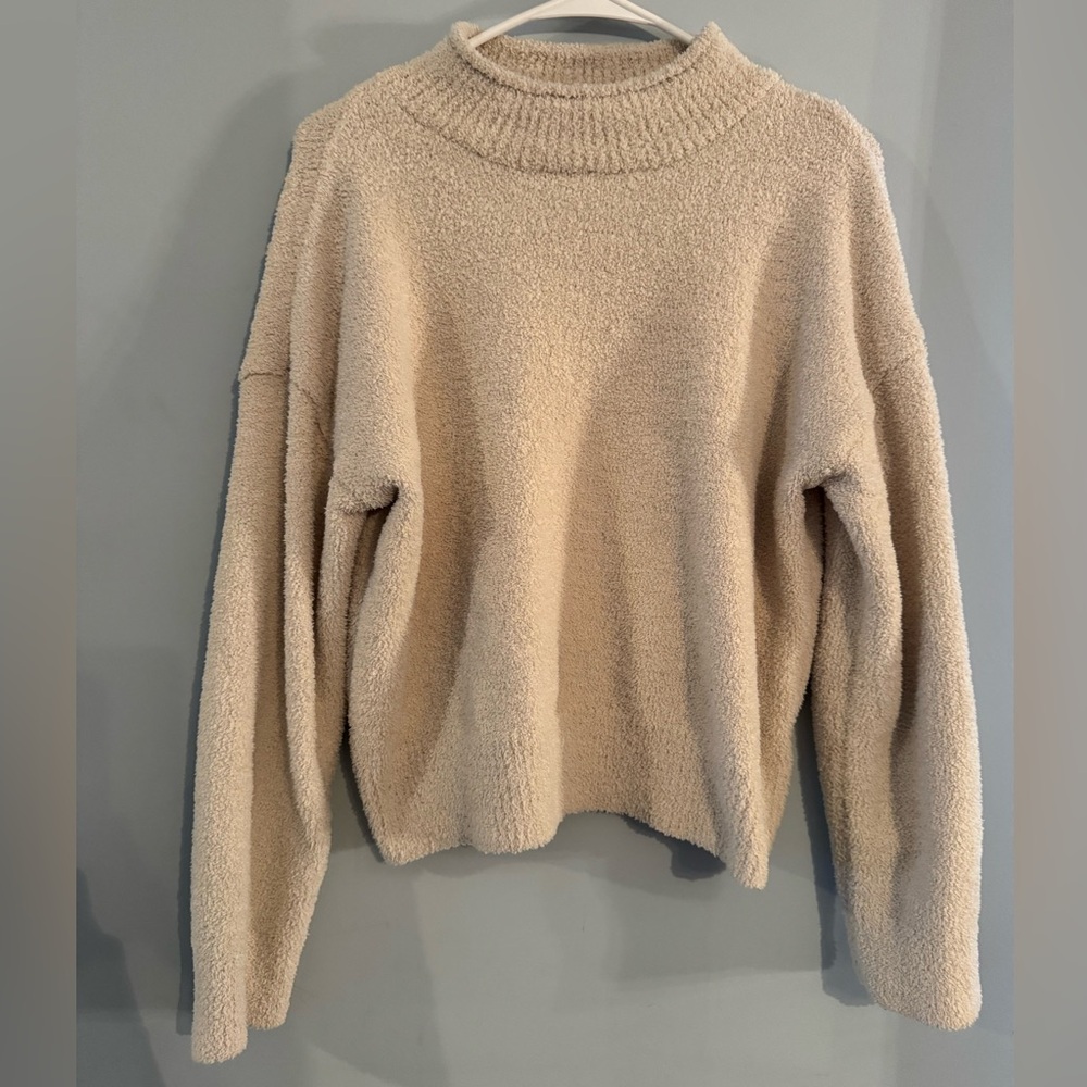 Sincerely Jules Soft Cream Turtleneck Sweater